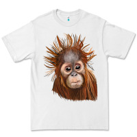 White baby orangutan Premium Tee - LillyAllenDesigns