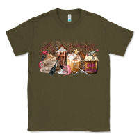 Army Green Hair Dresser Coffee Cups Classic Tee - MaliasSmallBusiness
