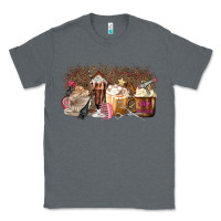 Charcoal Heather Hair Dresser Coffee Cups Classic Tee - MaliasSmallBusiness