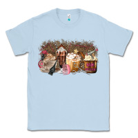 Dusty Blue Hair Dresser Coffee Cups Classic Tee - MaliasSmallBusiness