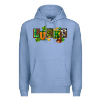 Colony Blue Western lucky St. Patrick's Day Premium Hoodie - CowGirlArtShop