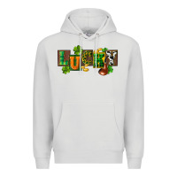 Dove Grey Western lucky St. Patrick's Day Premium Hoodie - CowGirlArtShop