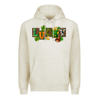 Oatmeal Heather Western lucky St. Patrick's Day Premium Hoodie - CowGirlArtShop