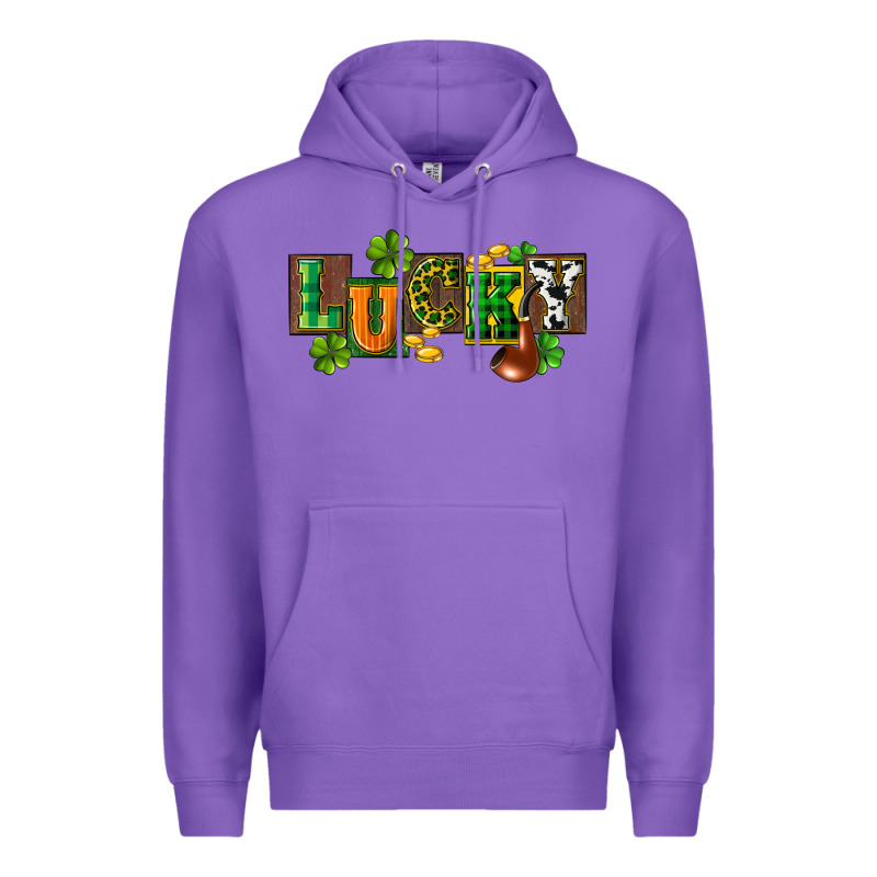 Western Lucky St. Patrick's Day Premium Hoodie by CowGirlArtShop | Teevron