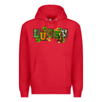 Red Western lucky St. Patrick's Day Premium Hoodie - CowGirlArtShop