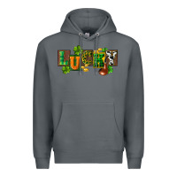 Rock Western lucky St. Patrick's Day Premium Hoodie - CowGirlArtShop