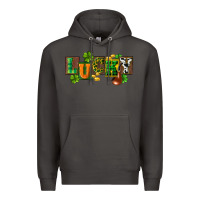 Smoke Western lucky St. Patrick's Day Premium Hoodie - CowGirlArtShop
