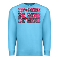 Ocean Blue be mine Premium Sweatshirt - OliviaCreatesArt