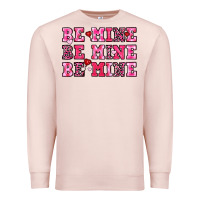 Pale Pink be mine Premium Sweatshirt - OliviaCreatesArt