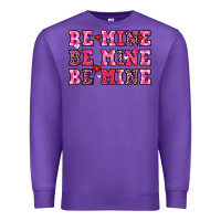 Purple be mine Premium Sweatshirt - OliviaCreatesArt