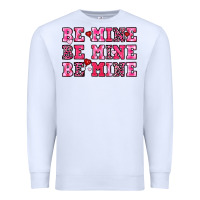 White be mine Premium Sweatshirt - OliviaCreatesArt