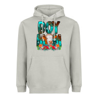 Moon Dust Boy Mom Flowers Cow Heavyweight Hoodie - CowCowDesign