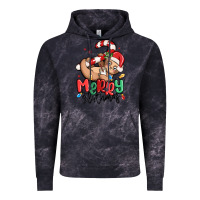 Cloud Black merry slothmas Vintage Hoodie - MaliasSmallBusiness