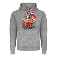 Cloud Rock merry slothmas Vintage Hoodie - MaliasSmallBusiness