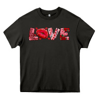 Asphalt love with kiss Heavy Core Tee - AdoDesignShop