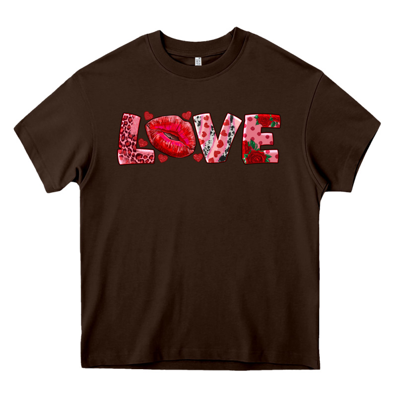 Love With Kiss Heavy Core Tee by AdoDesignShop | Teevron