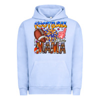 Pigment Grape Ice football mama Urban Hoodie - CowhideDigitalArt