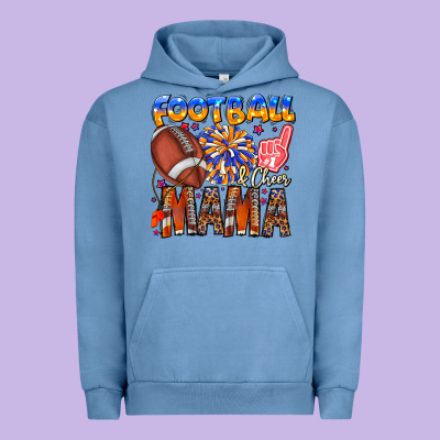 Football Mama Urban Hoodie Designed By Cowhidedigitalart