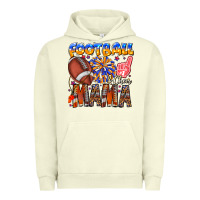 Pigment Pistachio football mama Urban Hoodie - CowhideDigitalArt