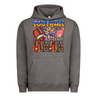 Pigment Tornado football mama Urban Hoodie - CowhideDigitalArt