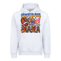 White football mama Urban Hoodie - CowhideDigitalArt