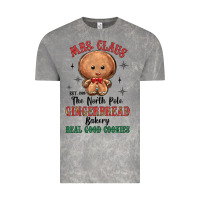 Cloud Rock mrs claus the north pole gingerbread bakery real g Vintage Tee - MaliasSmallBusiness