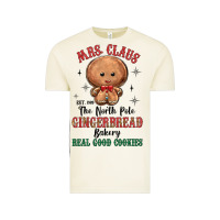 Vintage Arctic mrs claus the north pole gingerbread bakery real g Vintage Tee - MaliasSmallBusiness