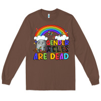 Chestnut gender roles are dead Long Sleeve Tee - Artiststas