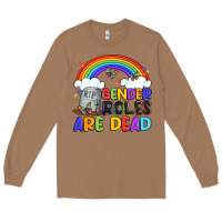 Toasted Coconut gender roles are dead Long Sleeve Tee - Artiststas