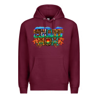 Burgundy show mom led light Premium Hoodie - JahusDesignShop