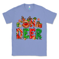 Colony Blue Oh deer Reindeer Classic Tee - NancyCooperArtShop