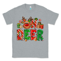 Heather Grey Oh deer Reindeer Classic Tee - NancyCooperArtShop