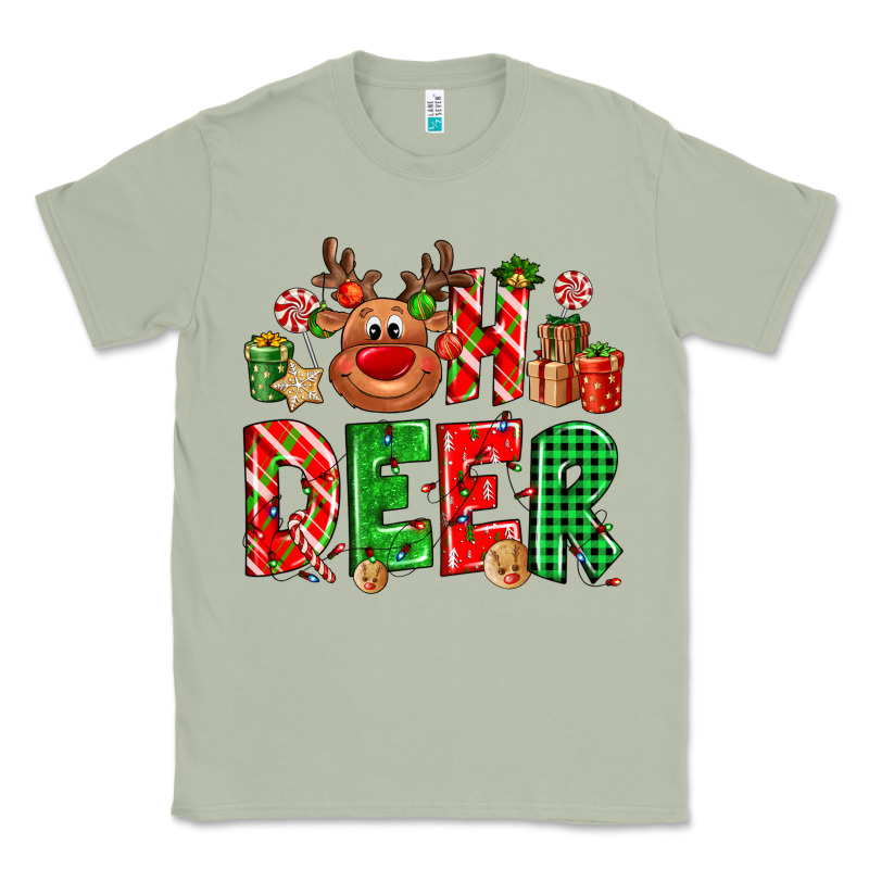 Oh Deer Reindeer Classic Tee by NancyCooperArtShop | Teevron