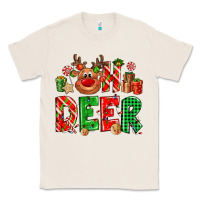 Natural Oh deer Reindeer Classic Tee - NancyCooperArtShop