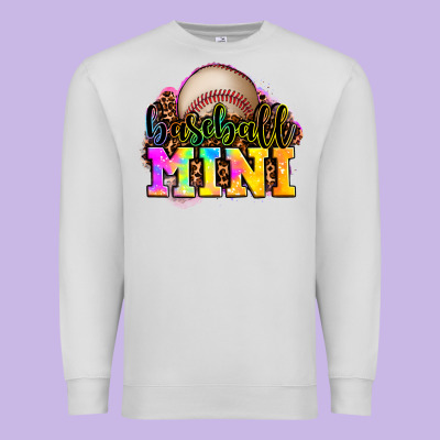 Baseball Mini Premium Sweatshirt Designed By Oliviacreatesart