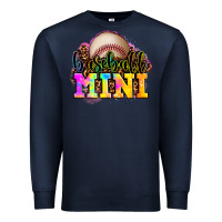 Navy baseball mini Premium Sweatshirt - OliviaCreatesArt