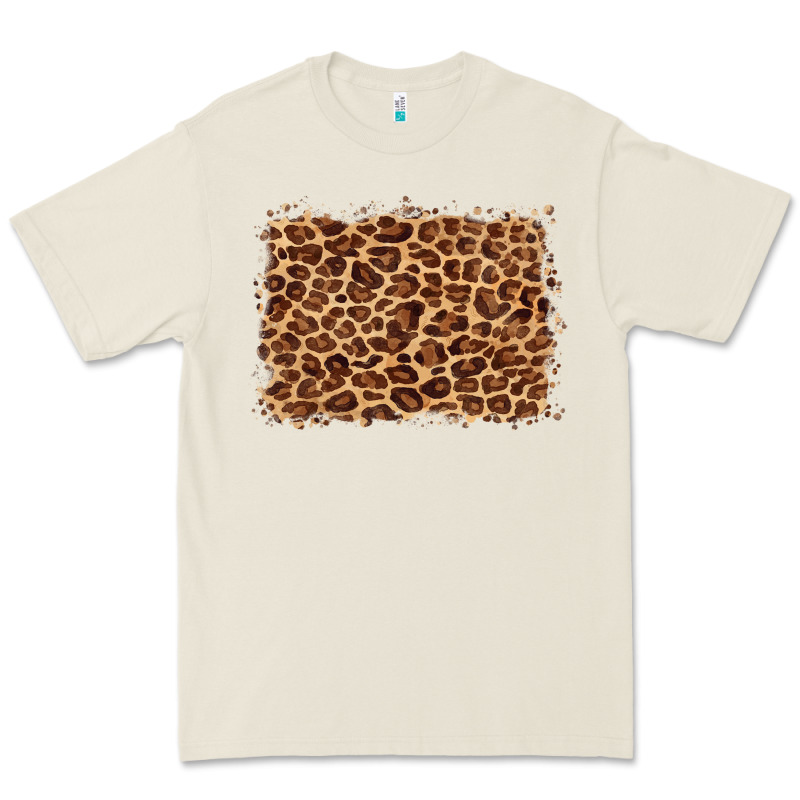 Leopard Background Premium Tee by BarkalooDesign | Teevron
