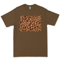 Cacao leopard background Premium Tee - BarkalooDesign