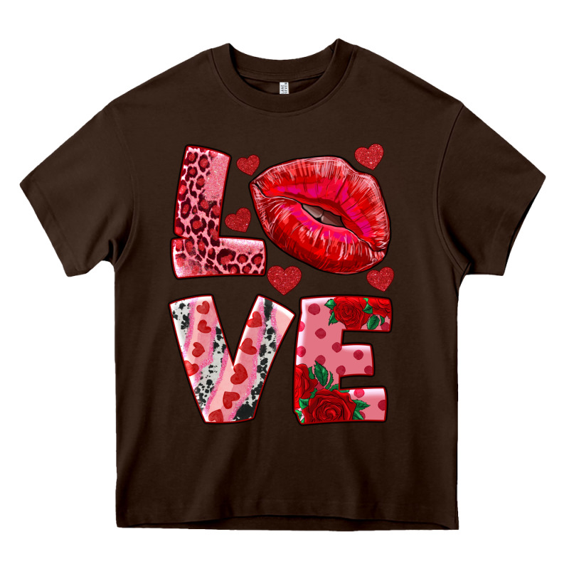 Love Kiss Heavy Core Tee by AdoDesignShop | Teevron