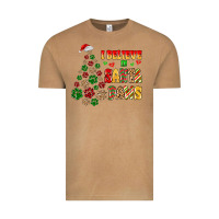 Vintage Camel i believe in santa paws Vintage Tee - MaliasSmallBusiness