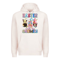 Pale Pink Easter with my gnomies  Easter Day Premium Hoodie - CowGirlArtShop