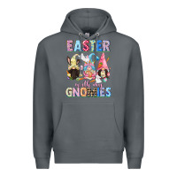 Rock Easter with my gnomies  Easter Day Premium Hoodie - CowGirlArtShop