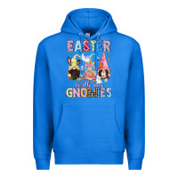 True Royal Easter with my gnomies  Easter Day Premium Hoodie - CowGirlArtShop