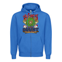 True Royal My heart is on that court Baseball Zipper Hoodie - HowdyJamesFarm