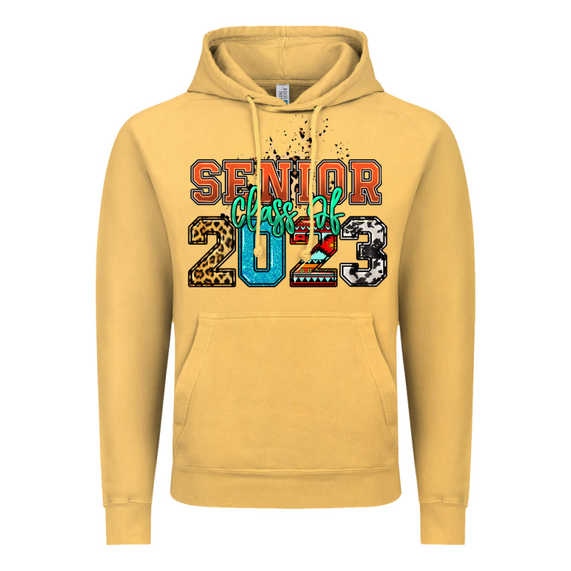 Senior Class Of 2023 Vintage Hoodie by NancyCooperArtShop | Teevron