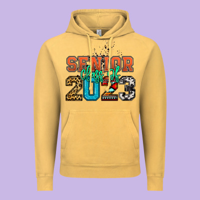 Senior Class Of 2023 Vintage Hoodie Designed By Nancycooperartshop