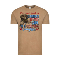 Vintage Coffee i'm not just a daddy's little girl Vintage Tee - MaliasSmallBusiness