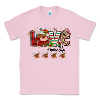 Bubblegum Pink love christmas Classic Tee - MaliasSmallBusiness