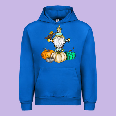 Happy Fall Urban Hoodie Designed By Cowhidedigitalart
