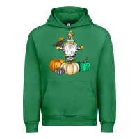Emerald Happy Fall Urban Hoodie - CowhideDigitalArt